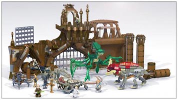 Набор LEGO MOC-6334 Geonosis Arena