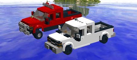 Набор LEGO MOC-6349 Chevy Trucks