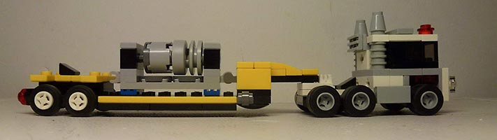 Набор LEGO Платформа для перевозки реактивного двигателя