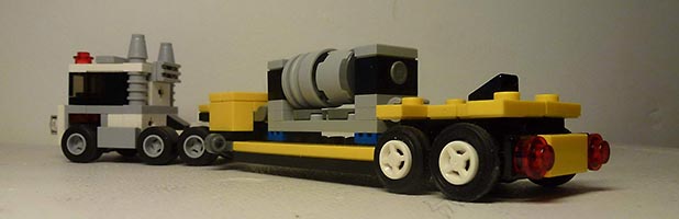 Набор LEGO Платформа для перевозки реактивного двигателя