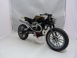 Набор LEGO MOC-6407 [MOC] LEGO TECHNIC GUZZI SCRAMBLER