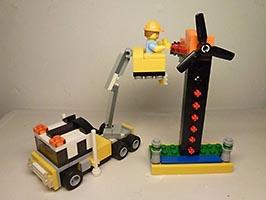 Набор LEGO Сборщик вишни и ветряная мельница
