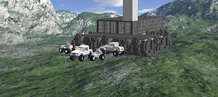 Набор LEGO Полицейский остров-тюрьма (улучшенный)