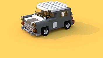 Набор LEGO Моррис Мини-Купер