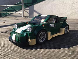 Набор LEGO MOC-6600 Порше RSR