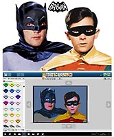 Набор LEGO BATMAN and ROBIN, original TV series.