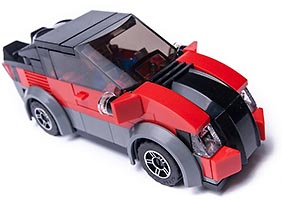 Набор LEGO Красная спортивная машина
