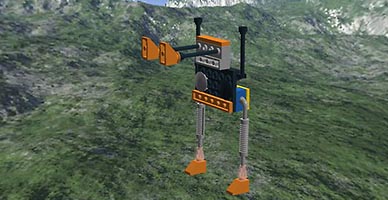 Набор LEGO MOC-6647 Шагающий робот