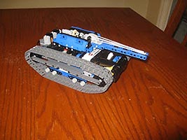 Набор LEGO MOC-6655 RC Rubber band tank