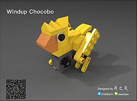 Набор LEGO MOC-6700 Windup Chocobo