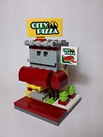 Набор LEGO Мини Сити Пицца