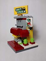 Набор LEGO Мини Сити Пицца