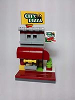 Набор LEGO Мини Сити Пицца