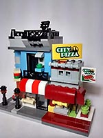Набор LEGO Мини Сити Пицца