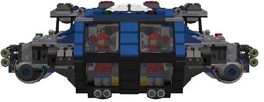 Набор LEGO MOC-6734 Vantage Light Utility Starship