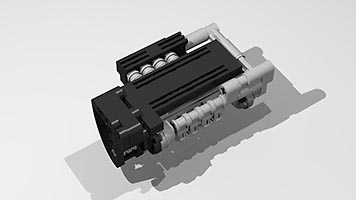Набор LEGO Фиат-Лянча 16V Турбо