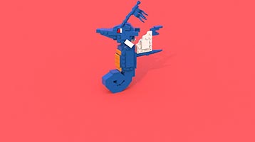Набор LEGO Кингдра