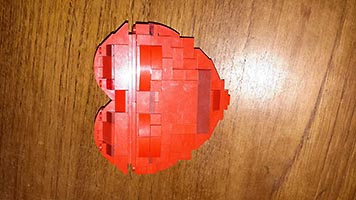 Набор LEGO Коробочка-валентинка