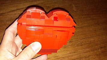 Набор LEGO Коробочка-валентинка