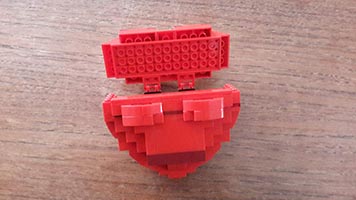Набор LEGO Коробочка-валентинка