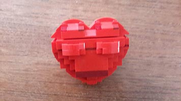 Набор LEGO Коробочка-валентинка