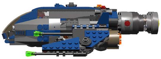 Набор LEGO MOC-6830 Raptor Planetary Superiority Fighter