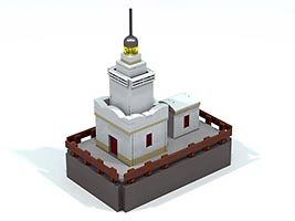Набор LEGO Маленький белый маяк