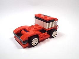 Набор LEGO MOC-6882 Красный гоночный грузовик