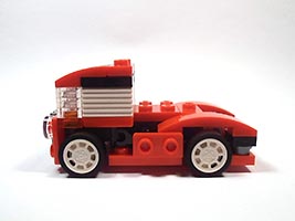 Набор LEGO Красный гоночный грузовик