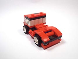 Набор LEGO Красный гоночный грузовик
