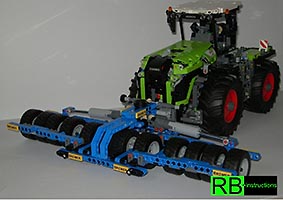 Набор LEGO Front tire packer for Claas Xerion 5000 (Frontreifenpacker)