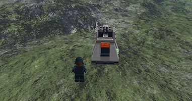 Набор LEGO manned first order turret