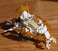 Набор LEGO MOC-6912 Корабль-дракон Сенсея Ву
