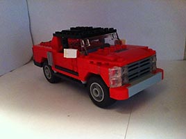 Набор LEGO MOC-6934 Шевроле Аваланч