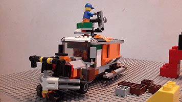 Набор LEGO 60118 - Post-Apocalyptic Armored Truck