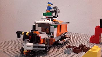 Набор LEGO 60118 - Post-Apocalyptic Armored Truck