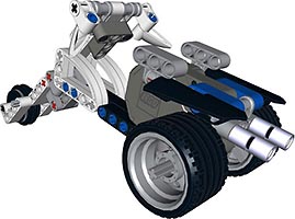 Набор LEGO Pull back chopper