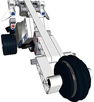 Набор LEGO Pull back chopper