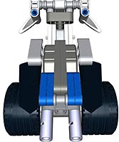 Набор LEGO Pull back chopper
