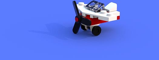 Набор LEGO MOC-6958 Игрушечный самолет