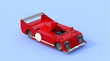 Набор LEGO Alfa Romeo Tipo 33TT12 &long tail& RC model