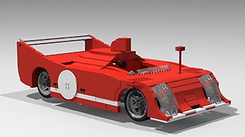 Набор LEGO Alfa Romeo Tipo 33TT12 &long tail& RC model
