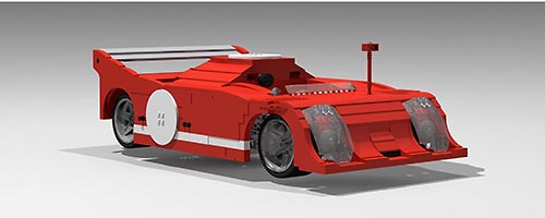 Набор LEGO Alfa Romeo Tipo 33TT12 &short tail& RC model