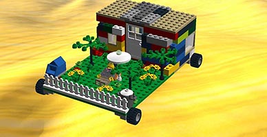 Набор LEGO Кемпер с лужайкой