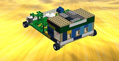 Набор LEGO Кемпер с лужайкой