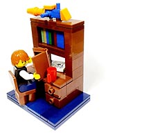 Набор LEGO MOC-6981 Студент колледжа