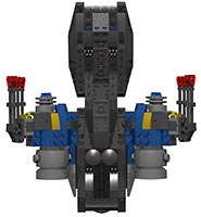 Набор LEGO MOC-7004 Dragonfly Space Superiority Fighter