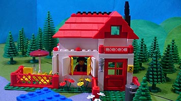 Набор LEGO MOC-7007 Домик Нины