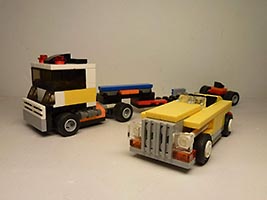 Набор LEGO Классический автомобиль и автовоз