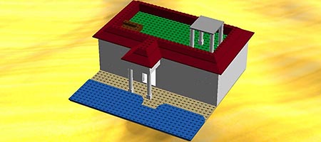 Набор LEGO Украсьте свой собственный пляжный дом